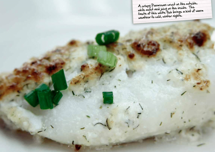 Parmesan Encrusted Cod