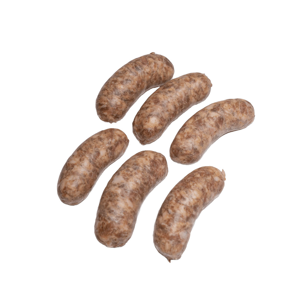savory breakfast sausage, 6 links